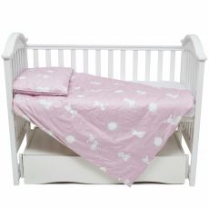 Сменная постель 3 эл. Twins Satin Limited 3026-TSL-08 pink